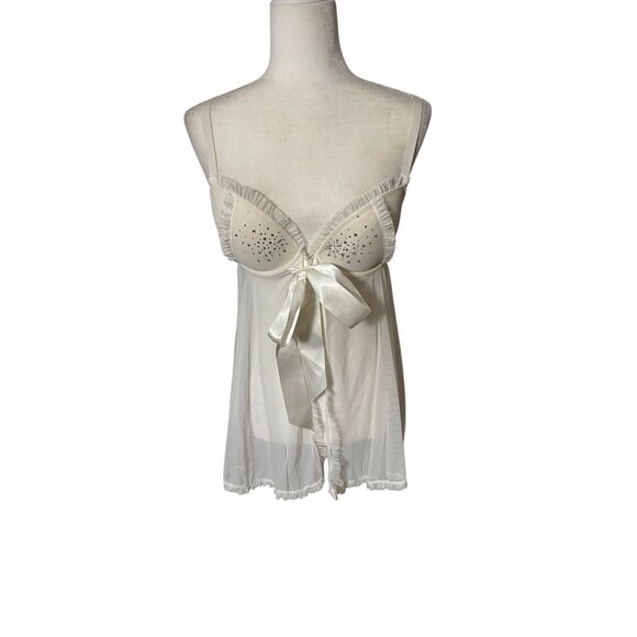 Y2K Victoria’s Secret Sexy Little Things Sheer Babydoll – Size 34D‎ - Picture 1 of 5